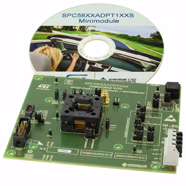 SPC58XXADPT64S STMicroelectronics  Cartes d'évaluation - Embarquées - MCU DSP